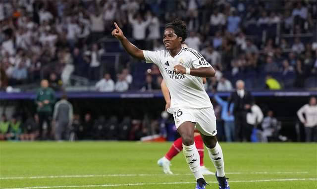 皇马9号恩德里克：137天0出场，阿隆索不给机会